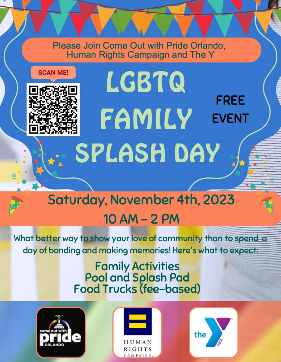 POSTPONED - LGBTQIA+ Family Fun Splash Day