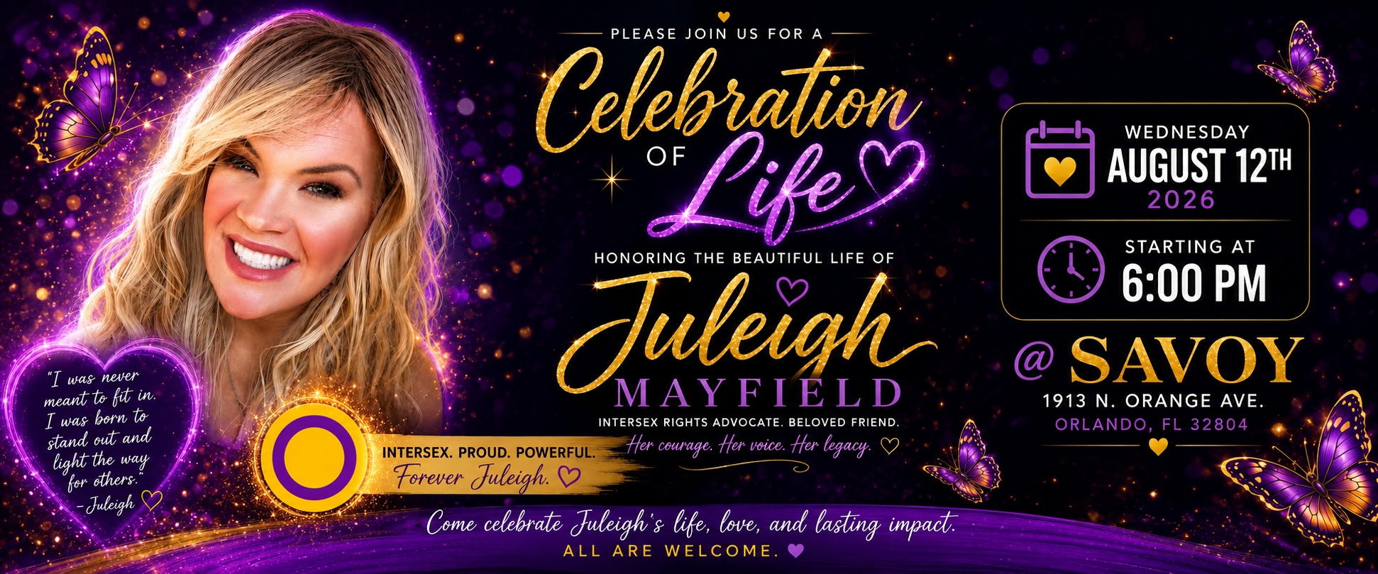 Celebration of Life: Honoring Juleigh Mayfield