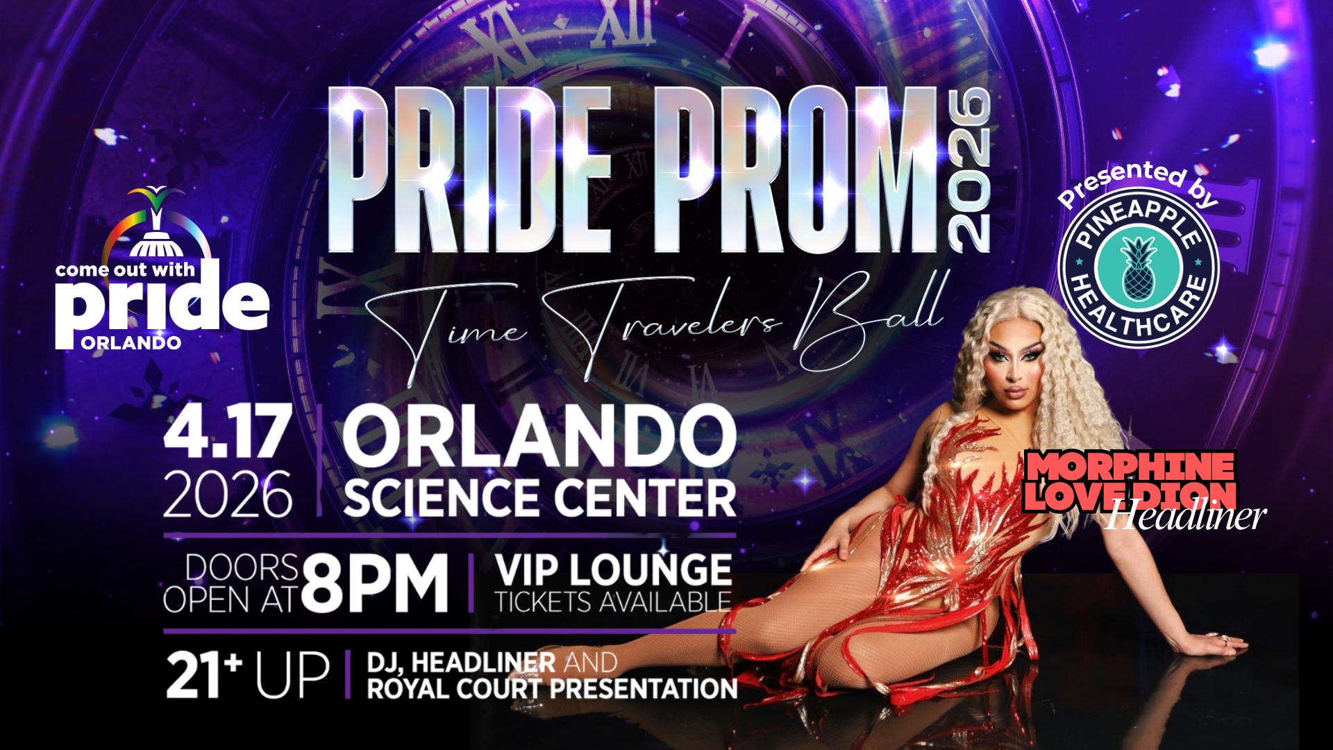 2026 Pride Prom at the Orlando Science Center