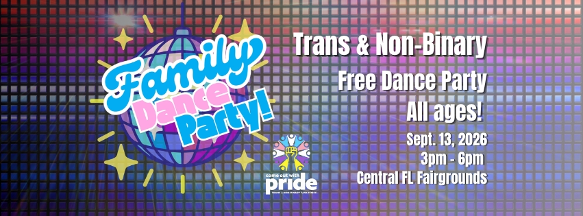 Trans & Non-Binary Family Dance Party 2026