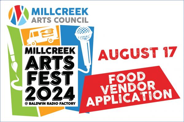 2024 Millcreek Arts Fest Food Vendor Application