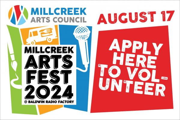 2024 Millcreek Arts Fest Volunteer Application 2024 Millcreek Arts Fest Volunteer Application