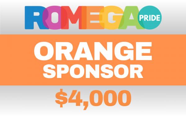 ORANGE SPONSOR - $4,000