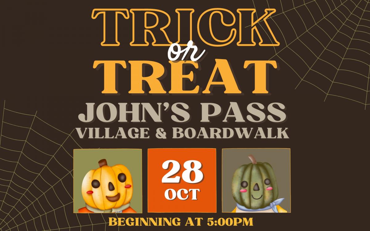 Trick Or Treat John's Pass Village & Boardwalk cover image