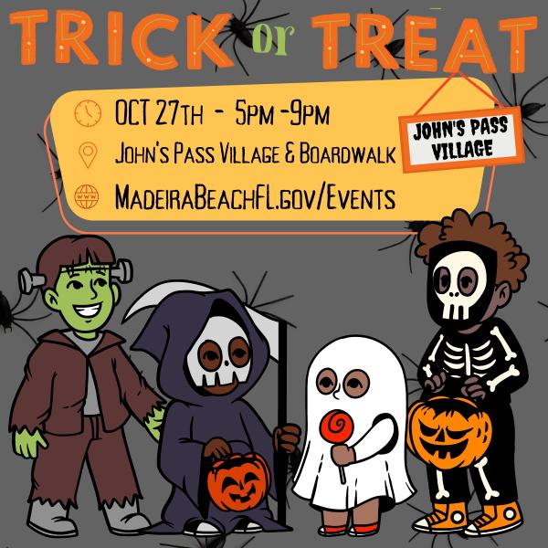 Trick Or Treat John's Pass Village & Boardwalk