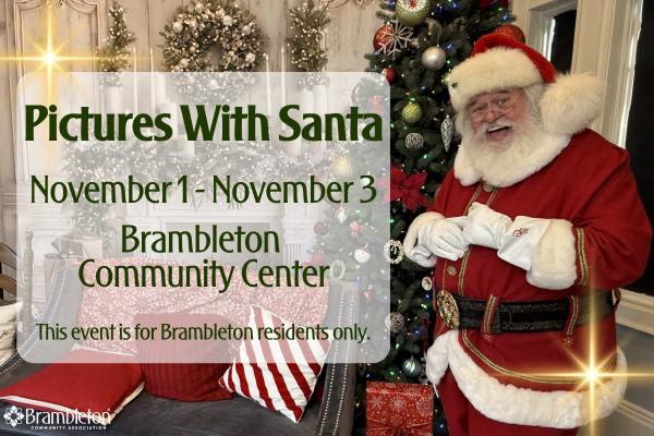 Pictures with Santa 2025