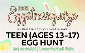 $5 Teen (ages 13-17) Prize Egg Hunt cover picture