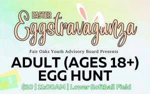 $10 Adult (ages 18+) Prize Egg Hunt cover picture