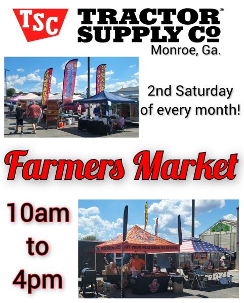 Farmers Market at Tractor Supply Monroe