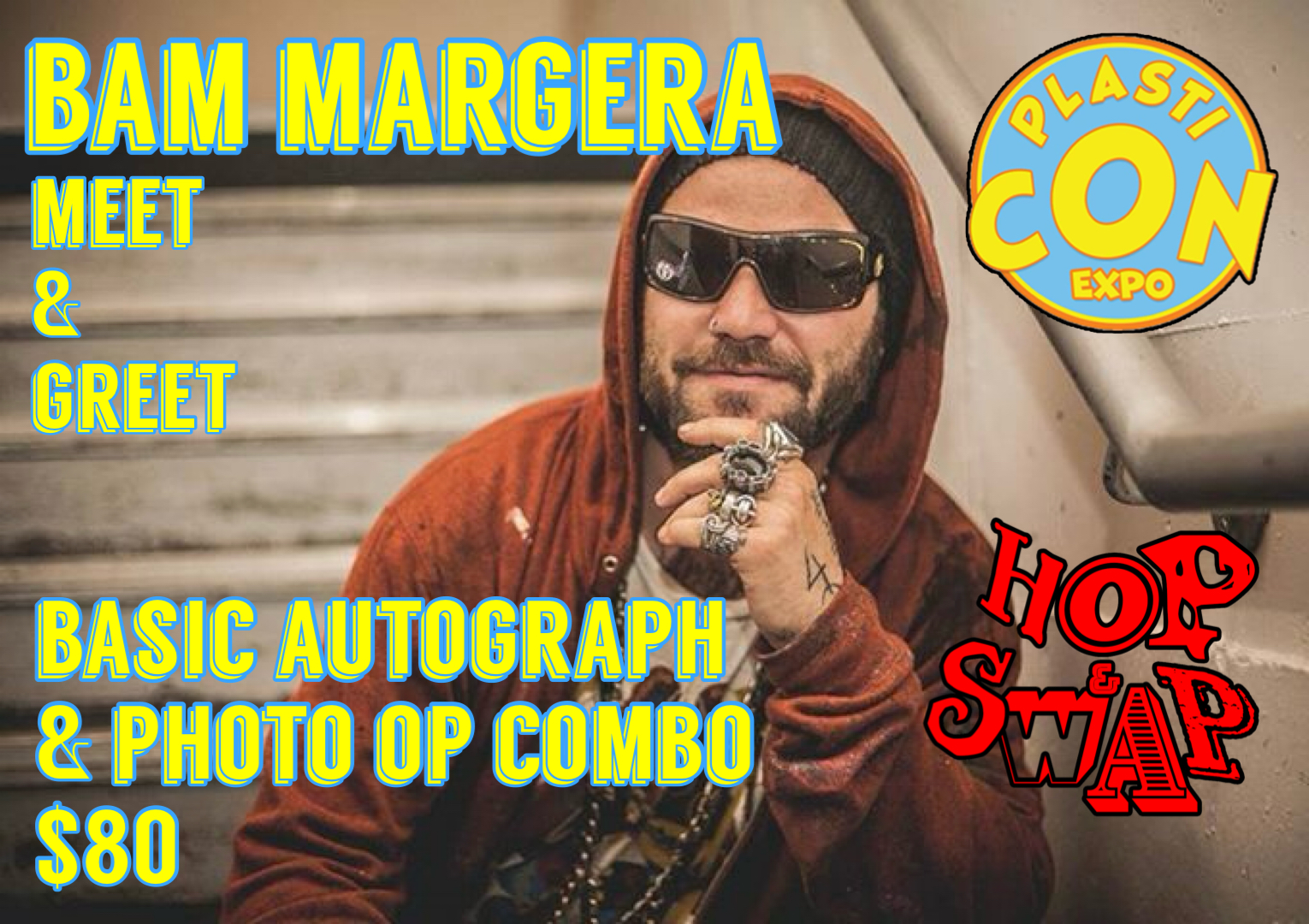 Bam Margera Meet & Greet COMBO - Basic Autograph and Photo Op cover picture