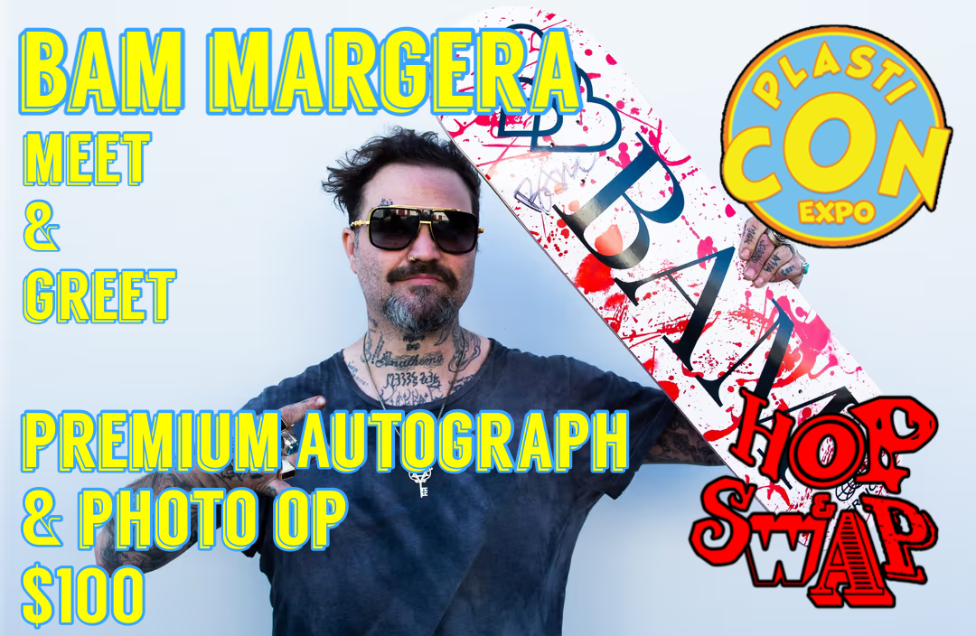 Bam Margera Meet & Greet Combo - Premium item Autograph & Photo Op cover picture