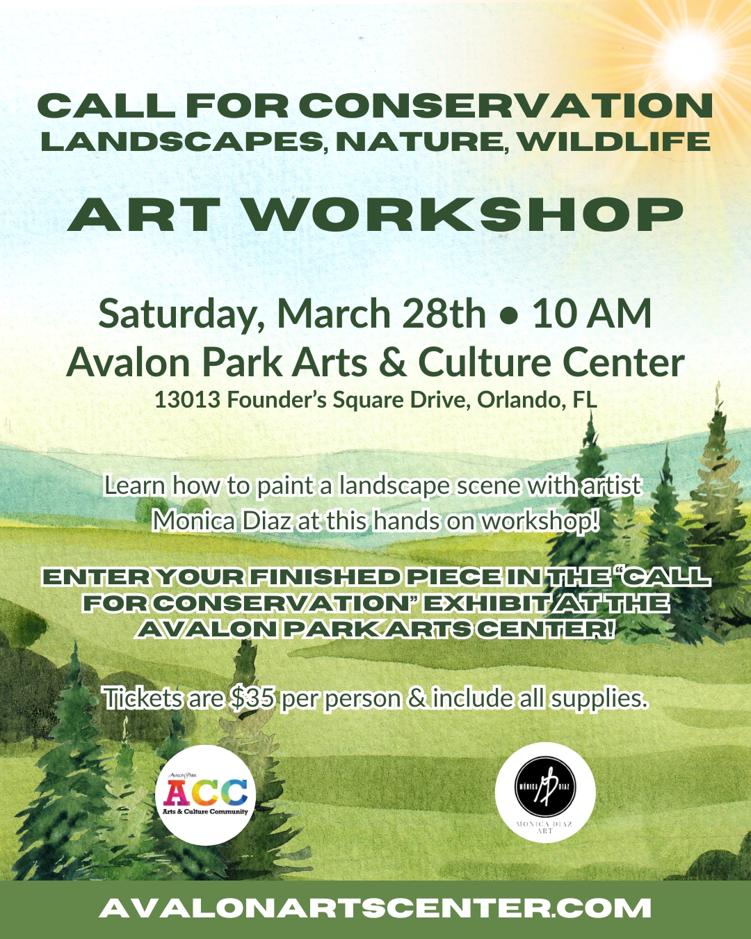 Call For Conservation Art Workshop
