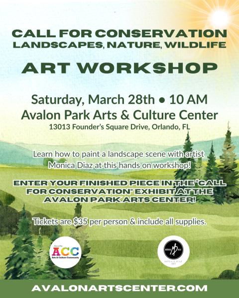 Call For Conservation Art Workshop