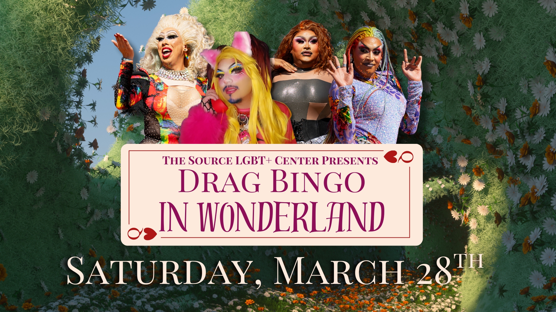 Drag Bingo In Wonderland