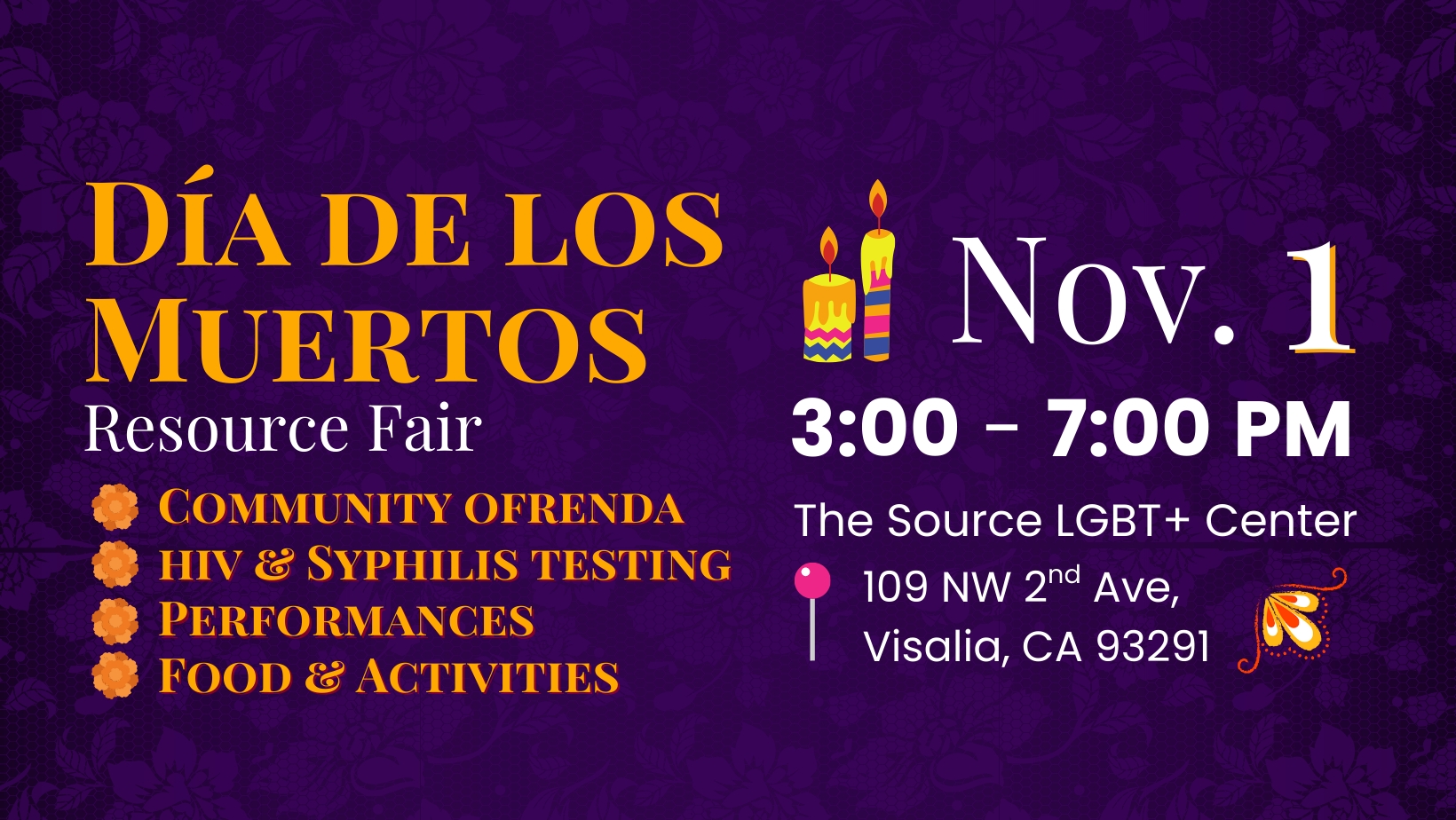 Día de los Muertos:  Resource Fair