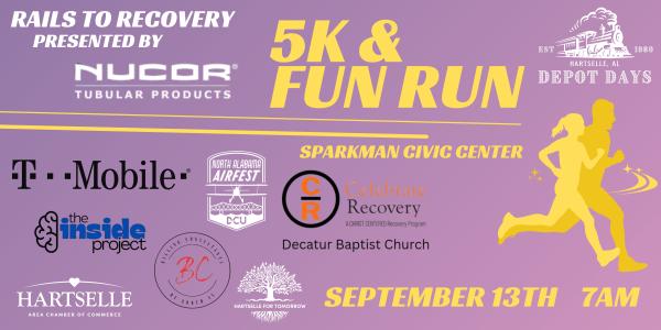 Rails to Recovery- 5K