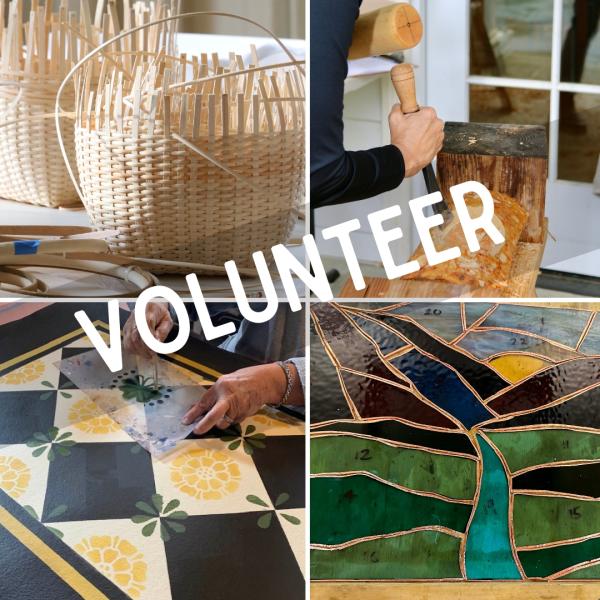 Craft School Tent Volunteer Craft School Tent Volunteer