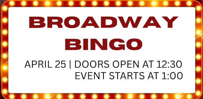 Broadway Bingo hosted by the Bel Air Community Chorus
