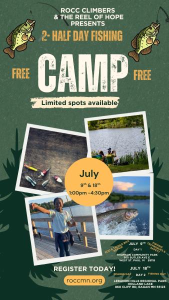 ROCC Climbers & The Reel Hope Present: A Transformative Fishing Experience for  Youth of Color