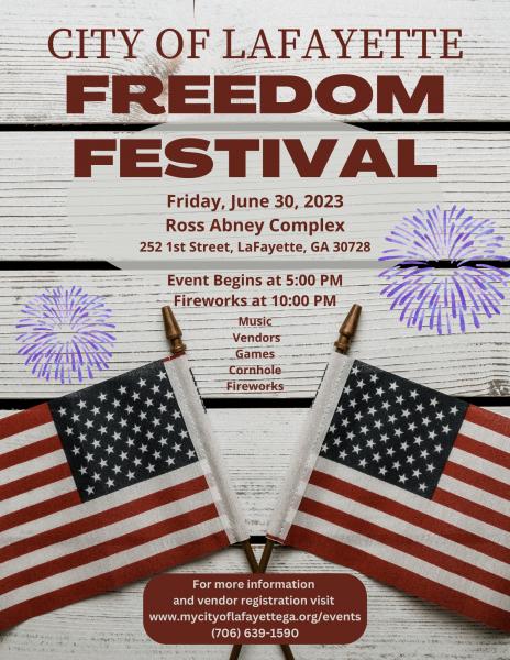 Freedom Festival 2023 (Ross Abney Complex)