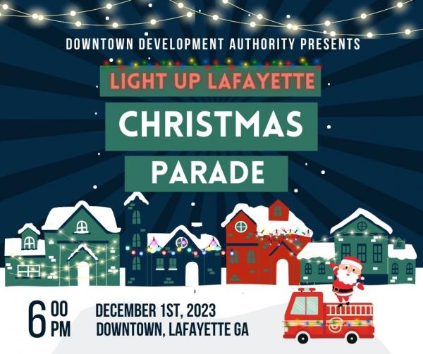 Christmas Parade 2023 "Light Up LaFayette"