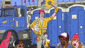 The Flush Force Volunteer