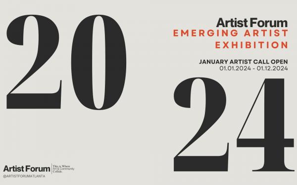 Artist Forum January: Emerging Artists