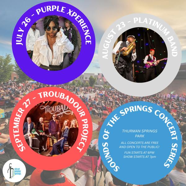 Sounds of the Springs Concert Series 2025