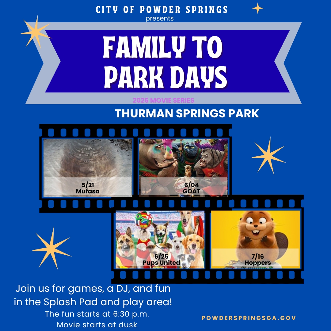 2026 Family to Park Movie Series