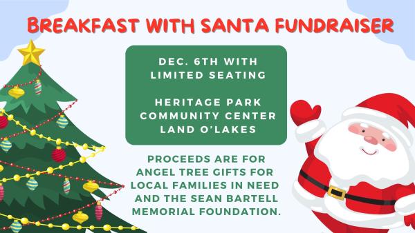 Breakfast with Santa Fundraiser - December 6th, 2025