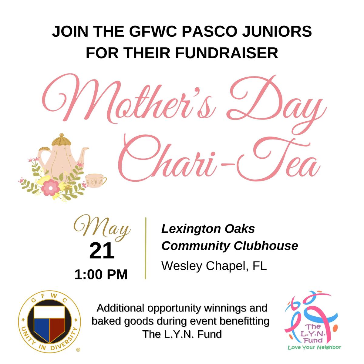 Mother's Day Chari-Tea Fundraiser cover image