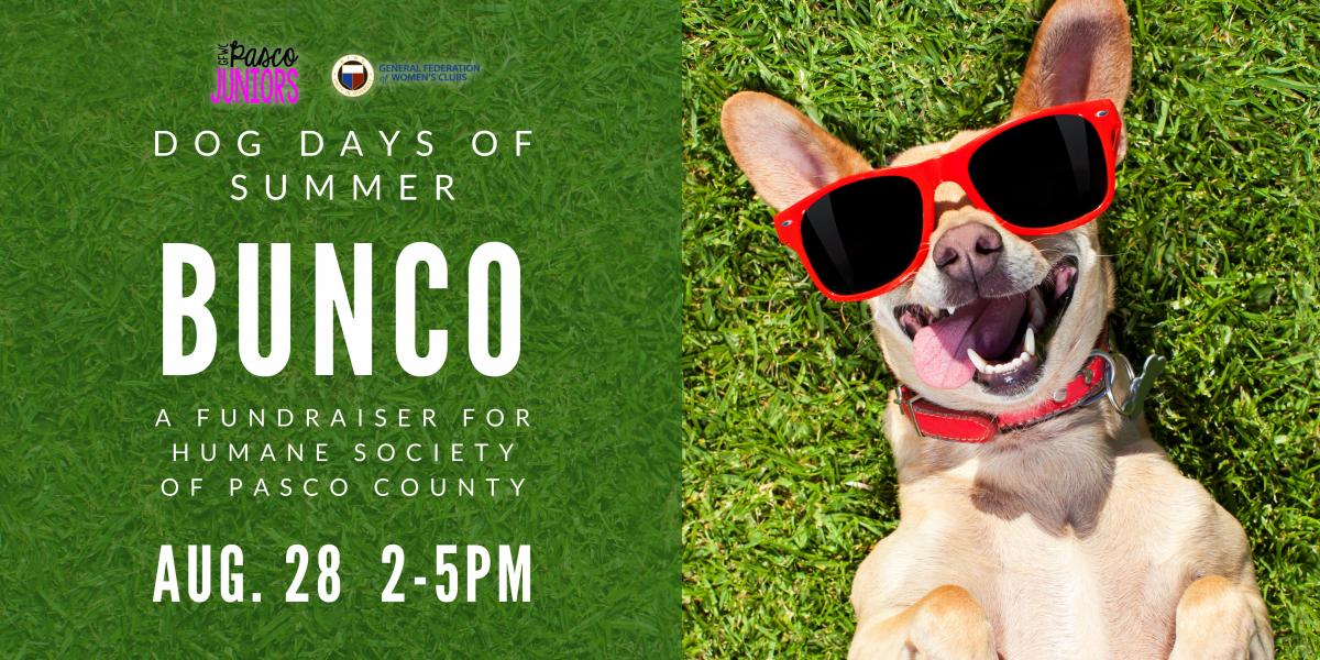 Dog Days of Summer Bunco Fundraiser cover image