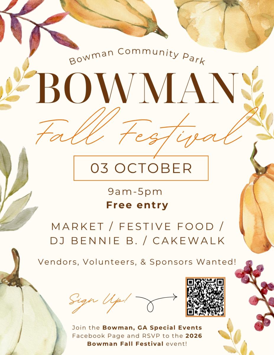 2026 Bowman Fall Festival