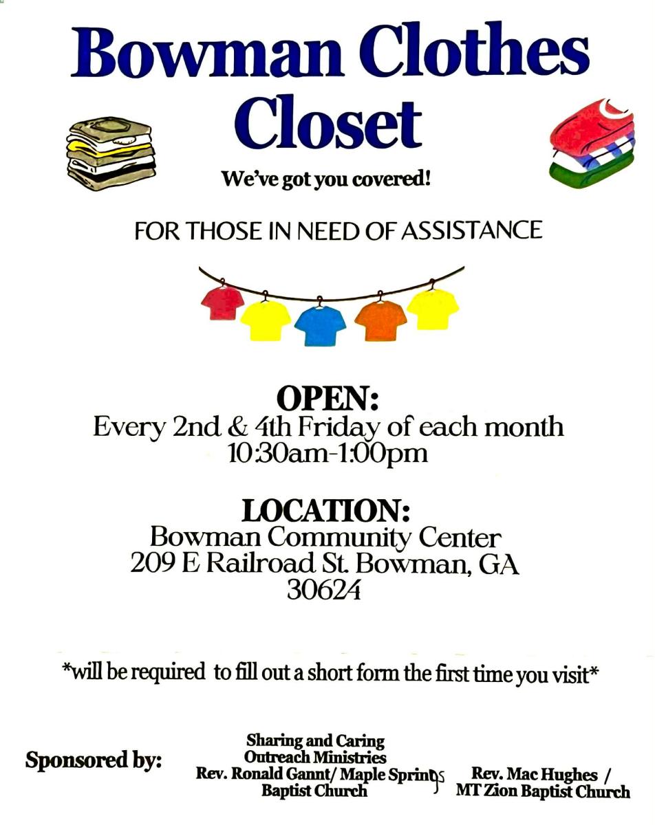 Bowman Clothes Closet