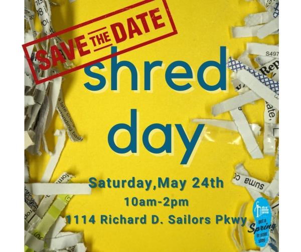 Shred Day Spring 2025 Rescheduled