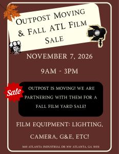 OUTPOST MOVING SALE (VENDOR APPLICATION) 