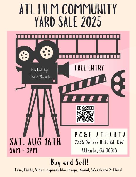 ATL FILM  YARD SALE @ PC&E