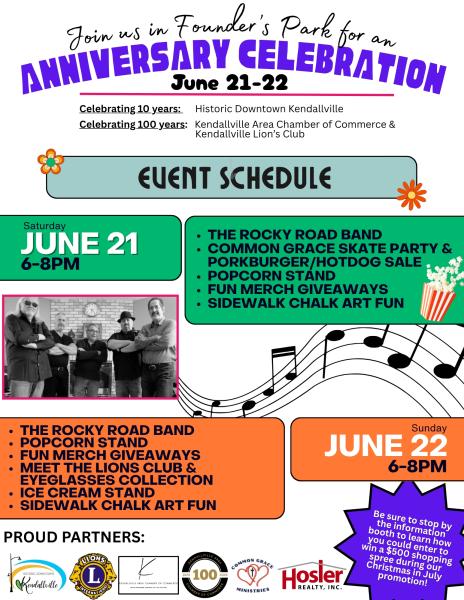 Community Anniversary Celebration