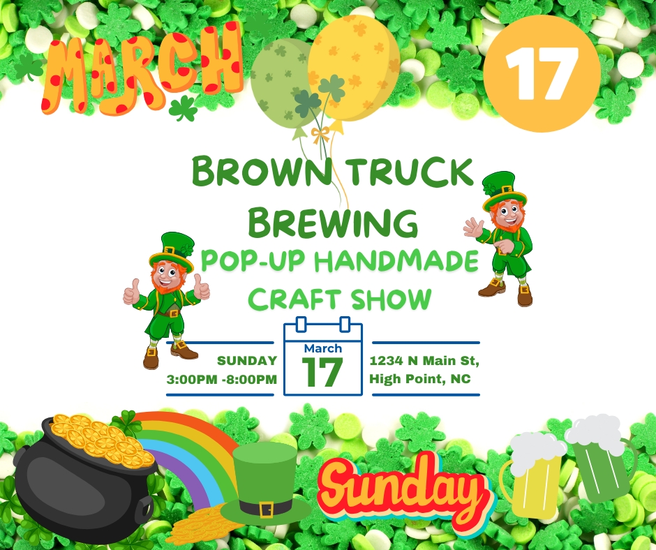 St. Patricks Day Handmade Makers Market