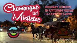 Champagne & Mistletoe