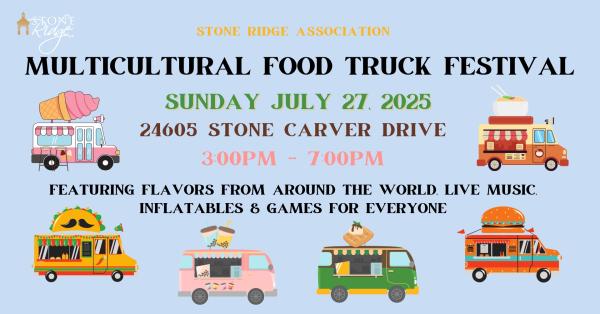 Stone Ridge -Multicultural Food Truck Festival