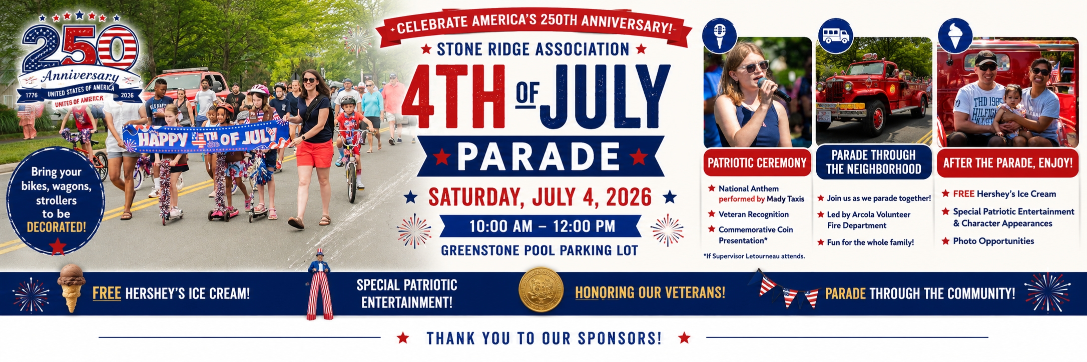 Stone Ridge 4th of July Celebration