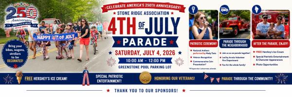 Stone Ridge 4th of July Celebration