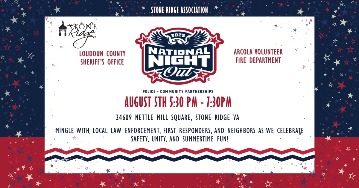 Stone Ridge's National Night Out