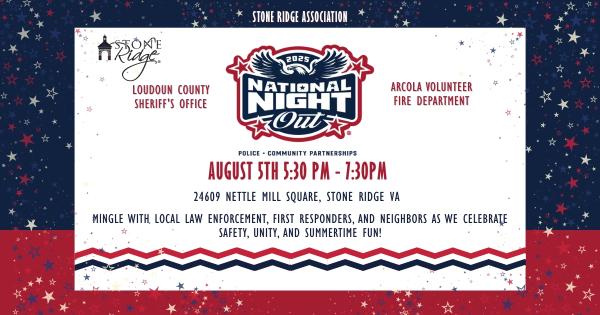 Stone Ridge's National Night Out