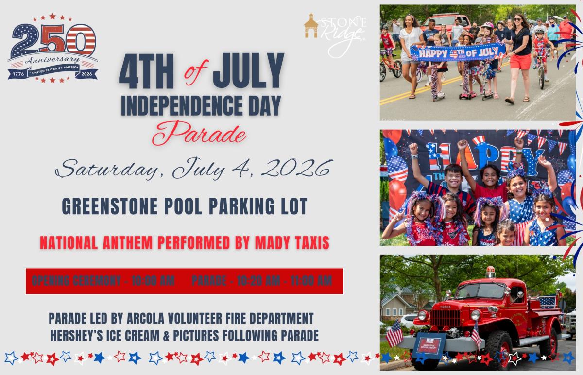 Stone Ridge 4th of July Celebration