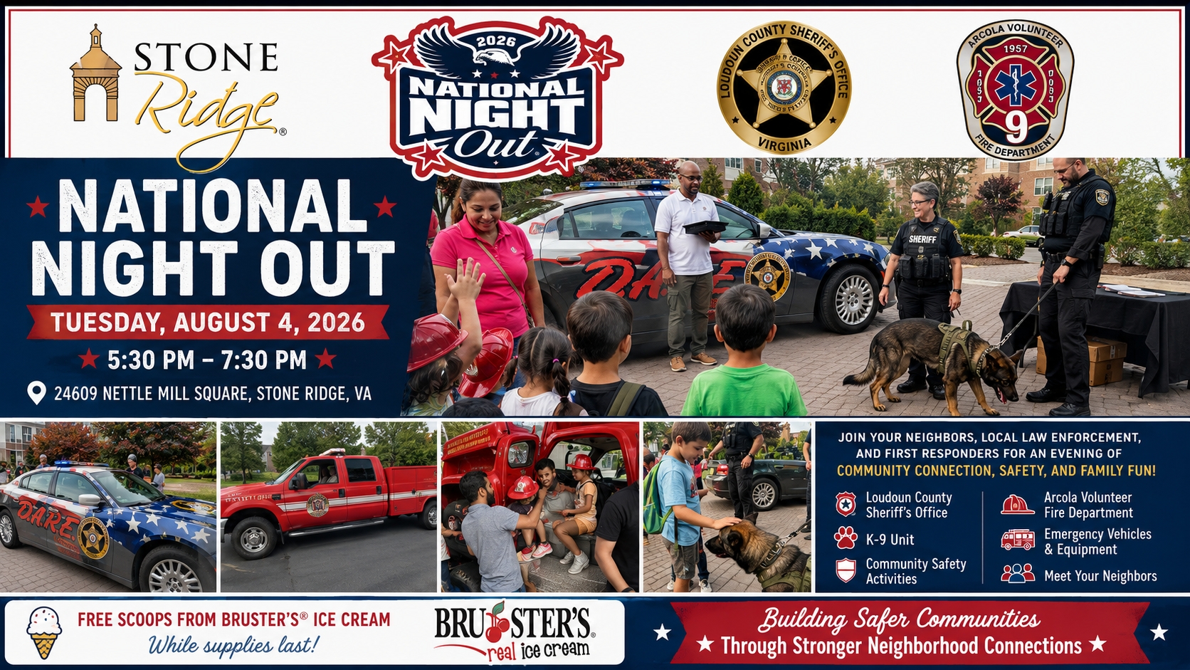 Stone Ridge's National Night Out 2026