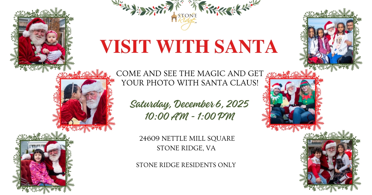 Stone Ridge - Visit with Santa 2025