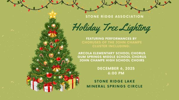 Stone Ridge - Annual Tree Lighting Ceremony 2025