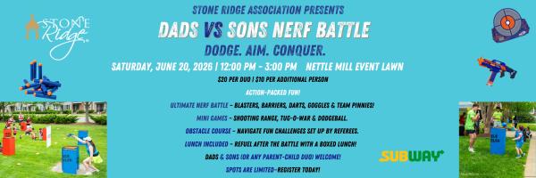 Stone Ridge - Fathers and Sons Nerf Battle